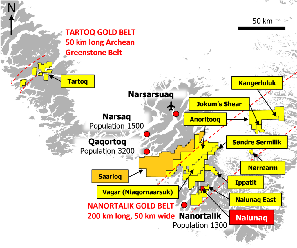 Saarloq Licence Map